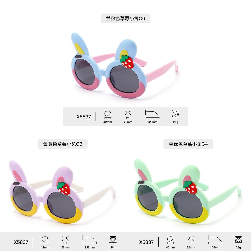 Childrens Bunny Sun Glasses With Polarized Uv400 For Summer Outdoor Play