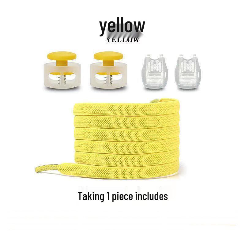 Colorful No-Tie Elastic Shoelaces with Pig Nose Buckle for Kids