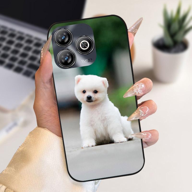 For ZTE Blade A75 4G Case Fashion Cool Animals Printed Silicone Soft TPU Phone Cover For ZTE Blade V60 Smart 4G Fundas V60Smart