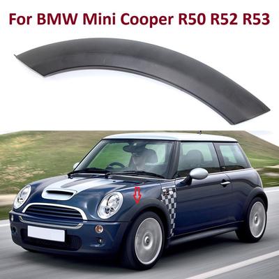 For BMW Mini Cooper R50 2002-2008 Wheel Arch Trim Eyebrow Upper Fender Rubber Cover Tool Car Fender Parts Exterior