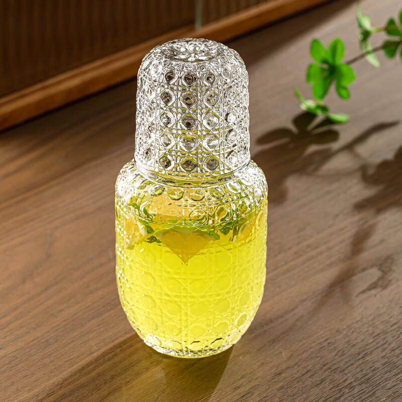 LOVWISH Leqing Glass Cup and Pot Set