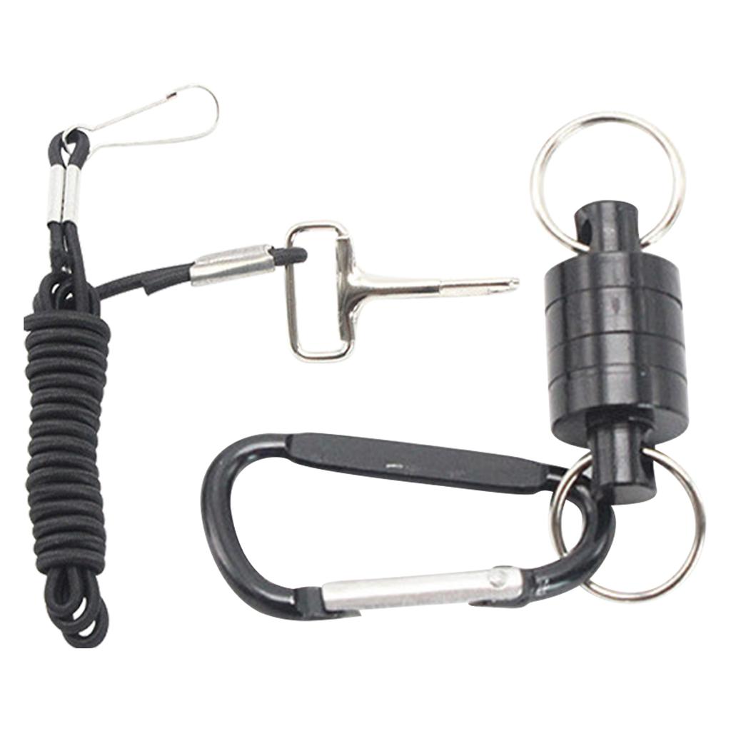 Magnetic Clasps Multi-function Strong Magnetic Mountaineering Buckle Anti-loss Rope Carabiner For Outdoor Fishing