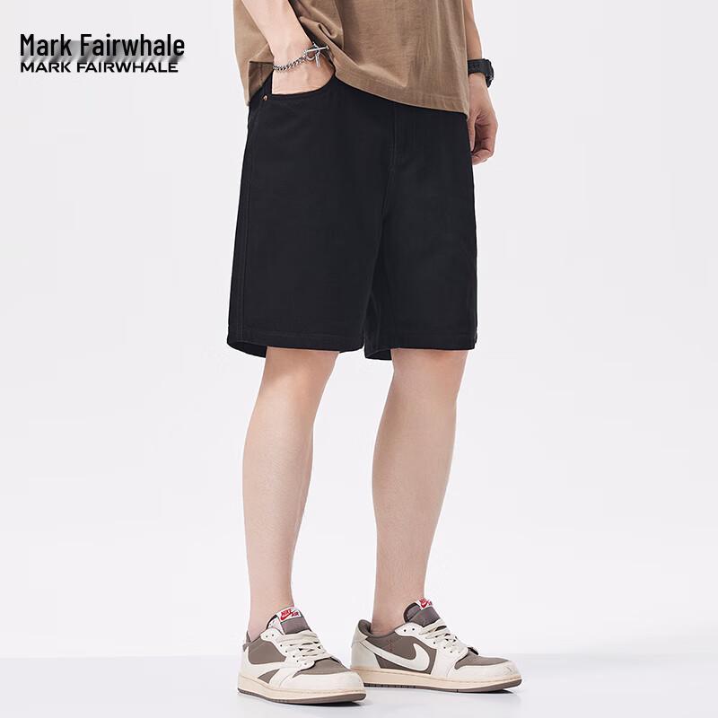 Mark Fairwhale Men's Pure Cotton Denim Shorts