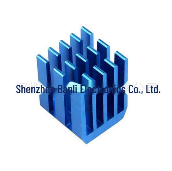 Blue Aluminum/Copper Heat Sink Set for Raspberry Pi 3B/4B