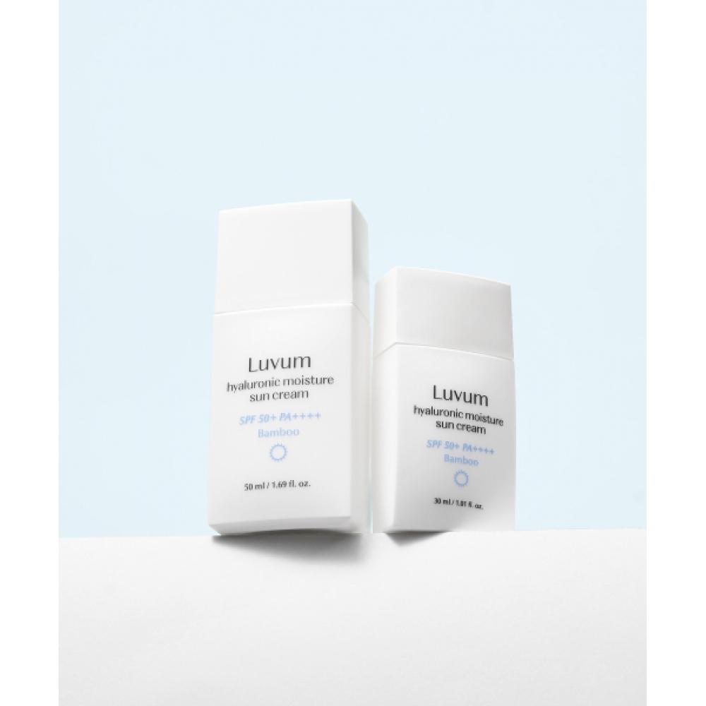 Luvum Crème Solaire Hydratante à l'Acide Hyaluronique et au Bambou 30ml