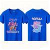 Kpop Demon Hunters Parent Child Short Sleeve T-shirt Cute Kpop Demon Hunters TShirt Harajuku Casual Fashion Kid's Tshirt