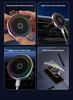 Adjustable LED Magnetic Wireless Car Charger for iPhone 15 Holder