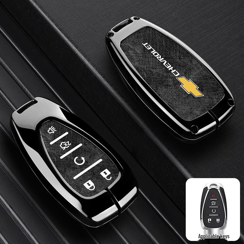 Chevrolet Key Case for Equinox, Malibu XL, Trax, Trailblazer, Orlando, Monza - Car Shell Cover