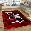 Tappeto Rock Slayer Heavy Metal Band 3D per Camera da Letto Soggiorno Casa Decorazione Divano, Gioco Bambini Grande Tappetino Decorativo Pavimento Regalo