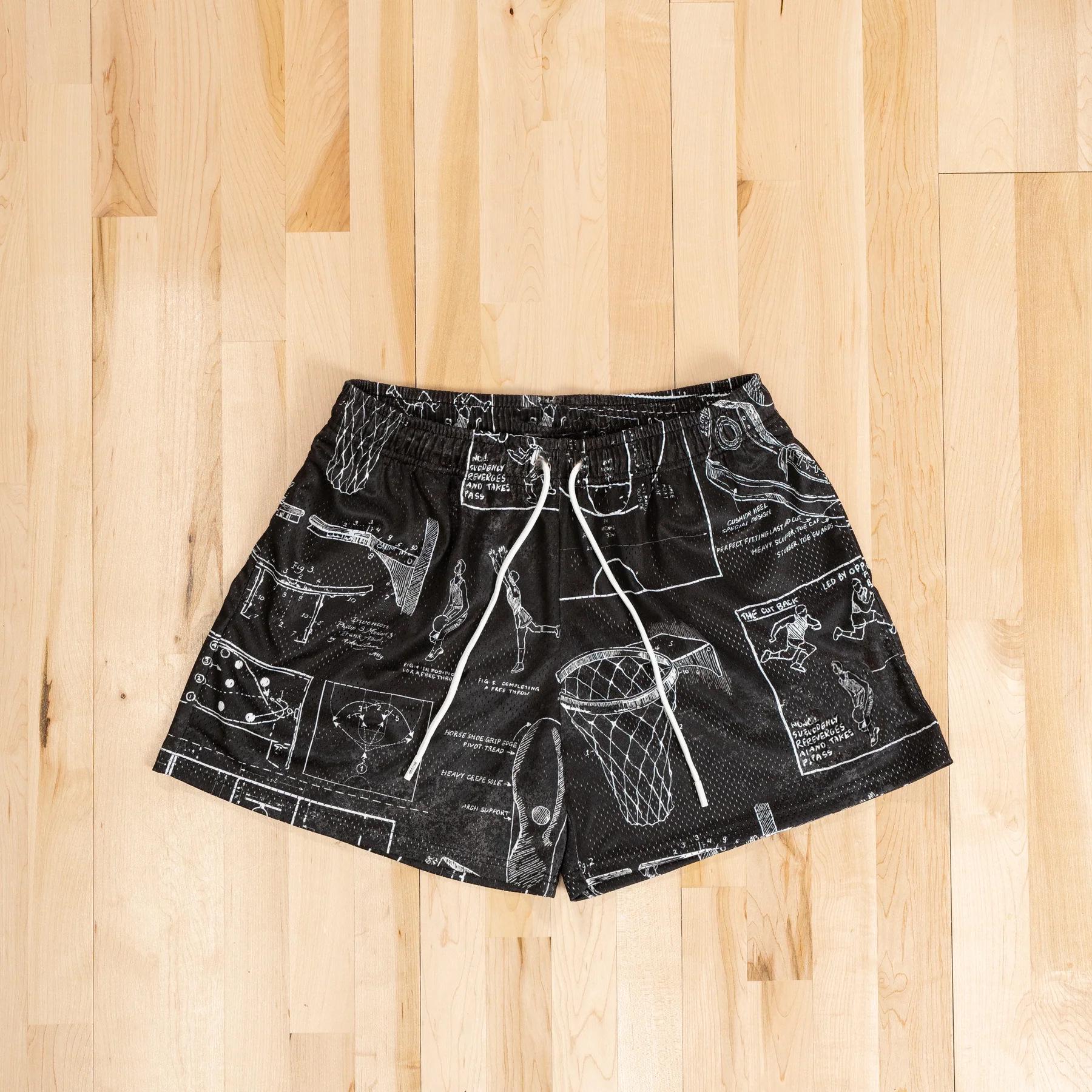 

Унисекс Сетчатые Дышащие Баскетбольные и Пляжные Шорты – Модные Повседневные Фитнес-Шорты для Мужчин и Женщин S