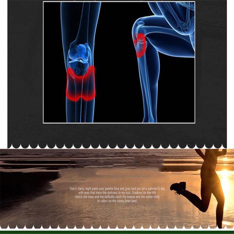 12pcs/bag New Knee Plaster Sticker Wormwood Extract Knee Joint Ache Pain Relieving Paster Knee Rheumatoid Arthritis Body Patch