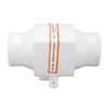 3in 12V Inline Bilge Air Blower Vent Fan 130CFM 4 Blades High Airflow for Marine Yachts Boats