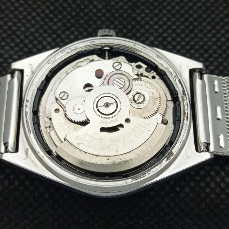 USED VINTAGE SEIKO 5 AUTOMATIC 7S26A JAPAN MENS ORIGINAL DIAL WATCH A413518-2 SKU621b-a413518