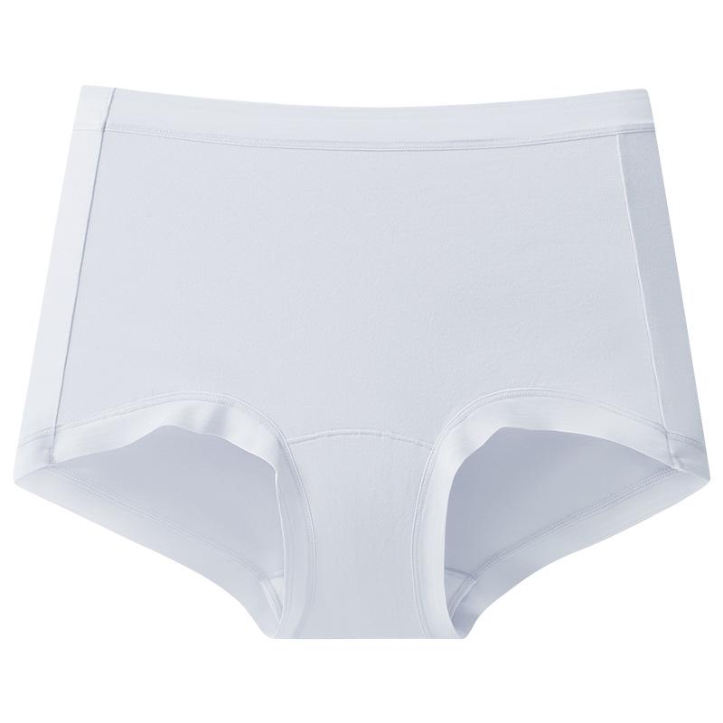 A-Grade Long-Staple High-Waisted Women's Cotton Briefs: Breathable, Soft, Antibacterial, Plus Size, Thin, Tummy Control, Extended Crotch.