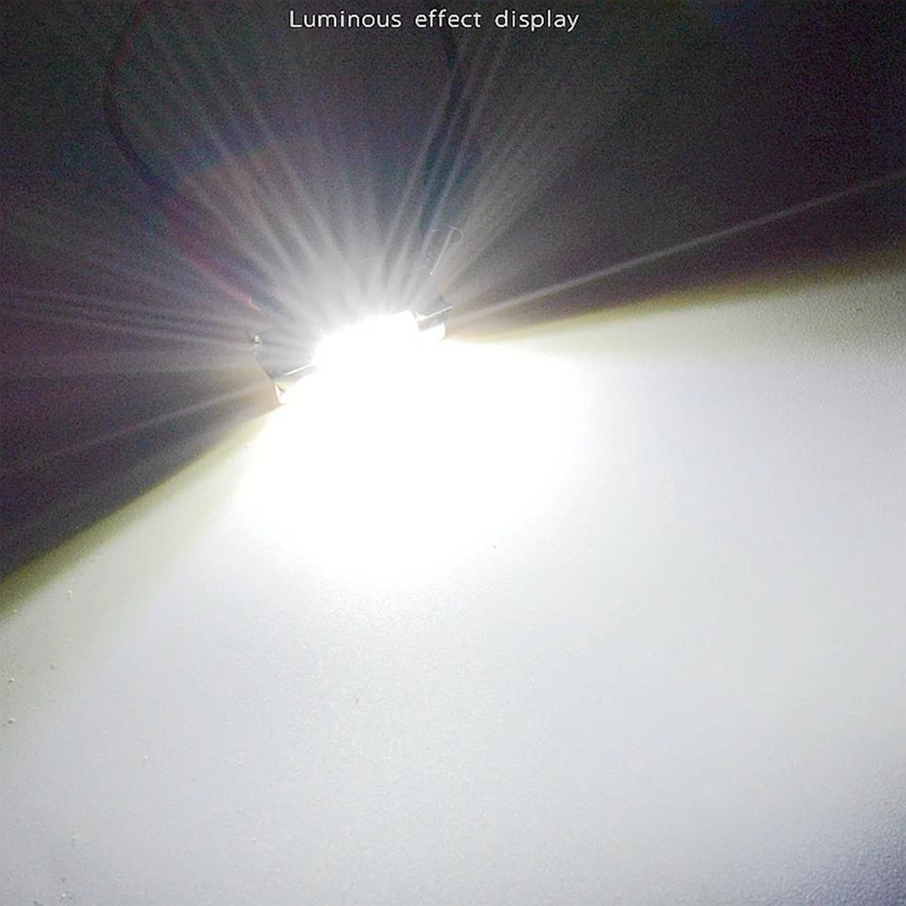 2pcs C5W LED CSP 1860 Signal Lamp Canbus Bulb 41mm 39mm 36mm 31mm Festoon Light C10W LED Auto Interior Reading Dome Light