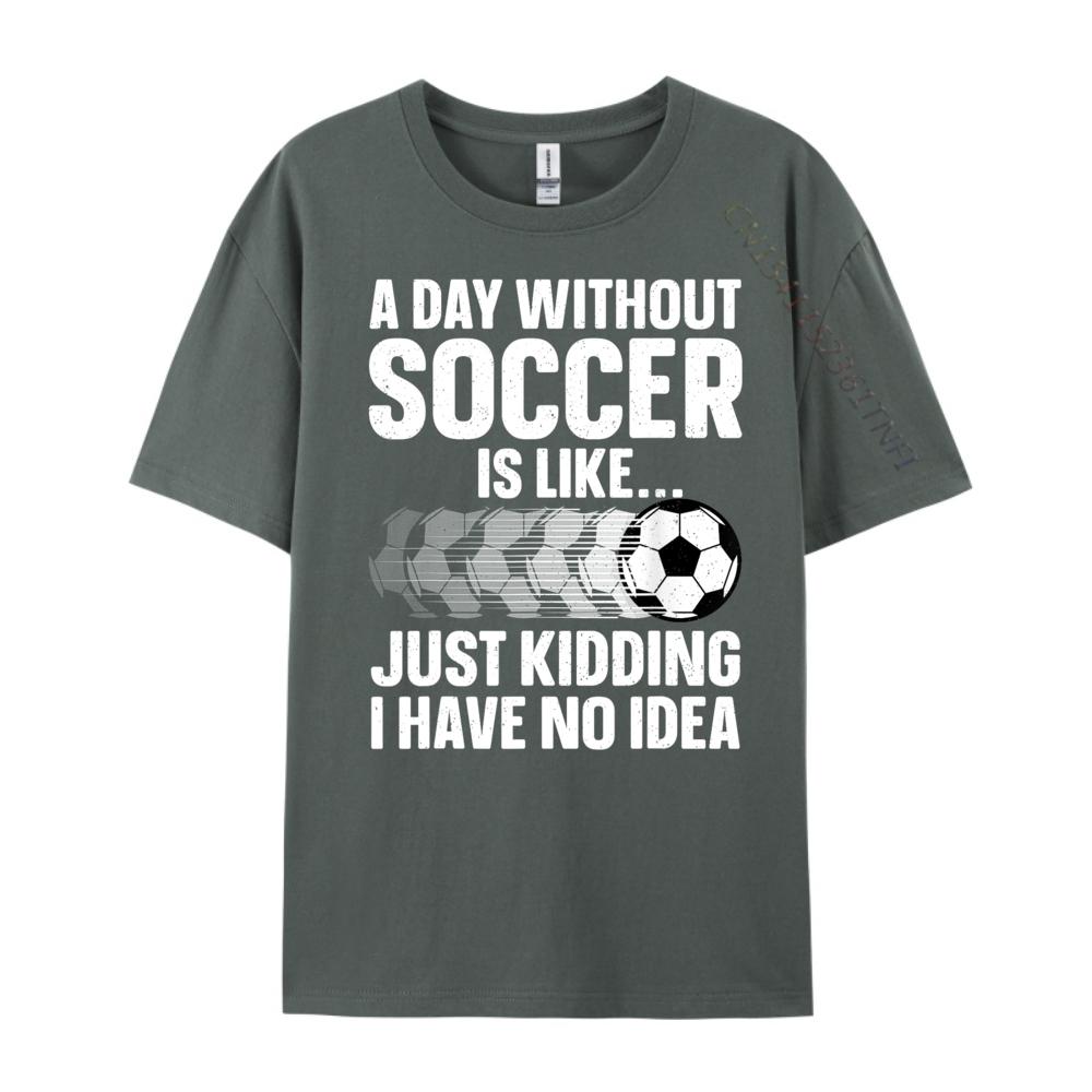 Funny Soccer Design For Men Women Sport Player Soccer Lover Black Shirt Graphic Tees T Shirt Man Tshirt EU SIZE Group