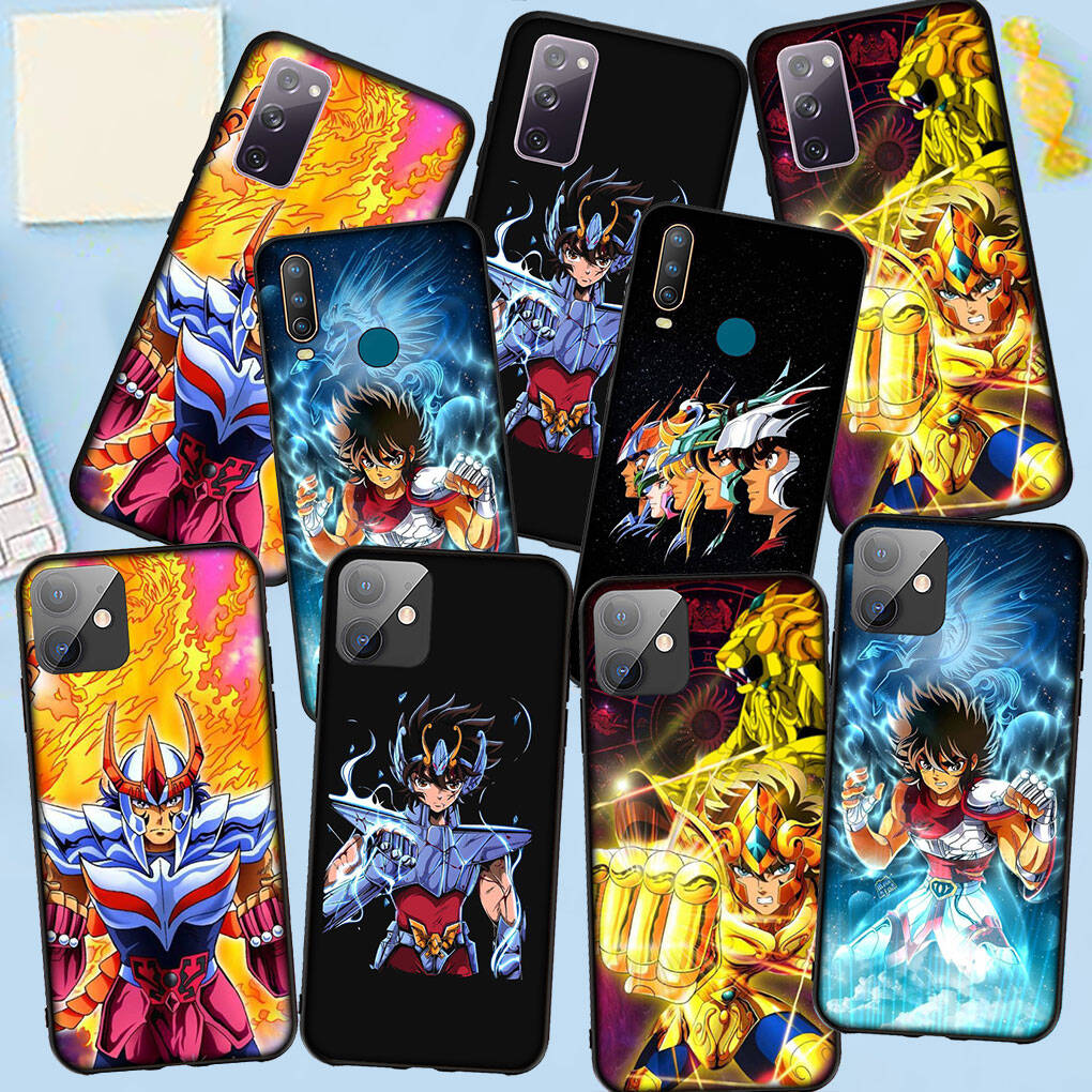 Phone Case for Samsung Galaxy S25 S23 S22 S24 Ultra FE S9 A05 A06 A15 A16 A36 A37 A35 A54 A55 A56 A57 A25 A26 A53 A17 Anime Saints Comics Seiyas Cover