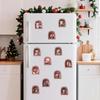 MZCT181-192 3D Wooden Christmas Mouse Hole Refrigerator Magnet & Memo Holder
