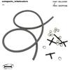 New Fuel Overflow Line Kit & Fuel Pipe Set 04178629 For Deutz 1011 2011