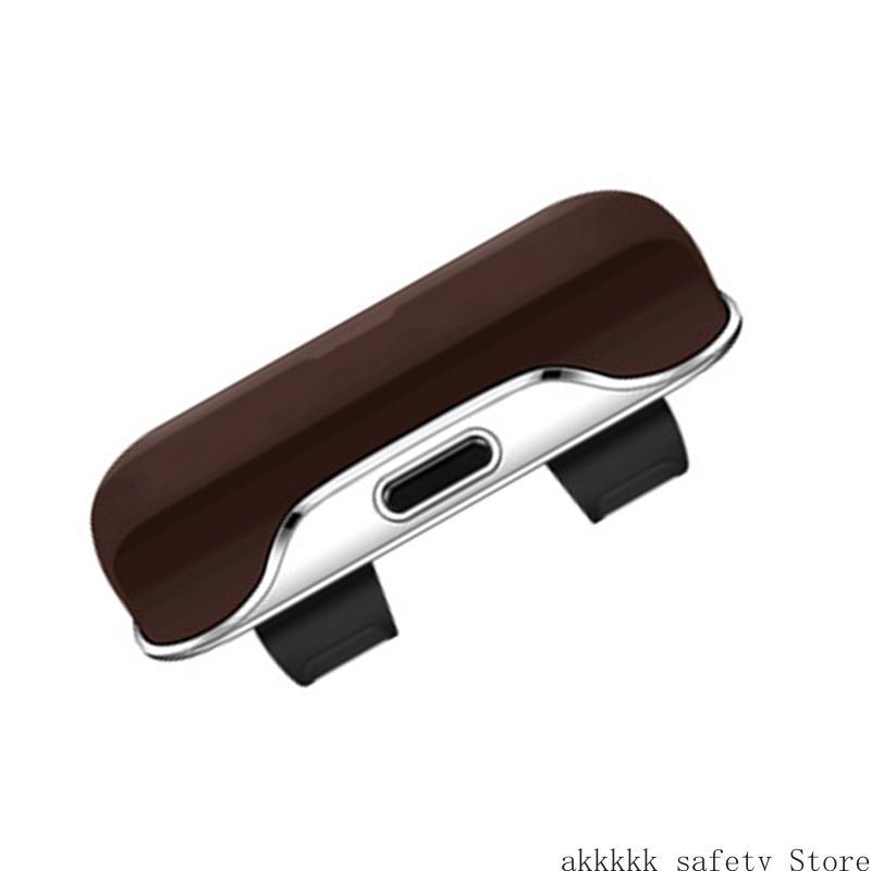XXFF Small Car Visors Eyeglasses Holder Universal Fit Sunglasses Storage Box for Car