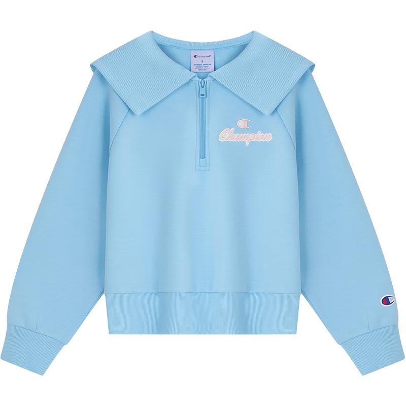Champion Girls  Half-Zip Polo Neck Sweatshirt XXL