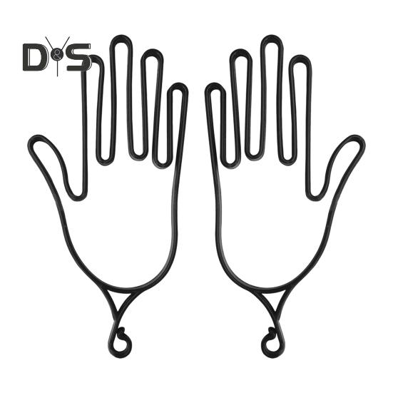 

2 шт. держатели для перчаток для гольфа, пластиковые перчатки для гольфа, растяжитель, опорная рама, вешалка для хранения, стойка для перчаток, сушилка для перчаток, формирователь, аксессуары для гольфа 2pcs чёрный