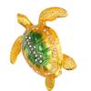 Meeresschildkröte Klappbox Sammlerfigur Modell Dekoration Schmuck Ringe Ohrringe Box