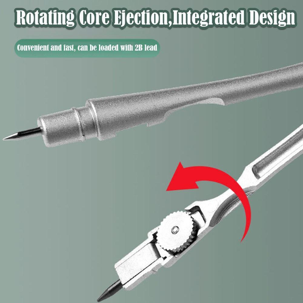 Portable Protractor 8in1 Straightedge Durable Ruler Measurement Set Gift
