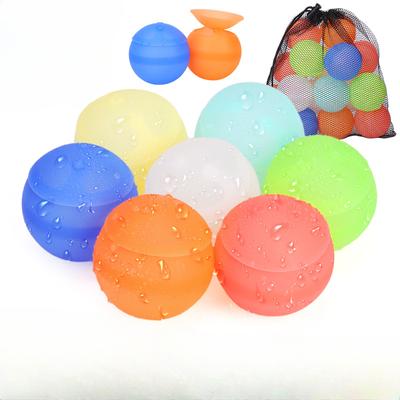 Silikon-Wasserball bekämpft Wasser spielende Spielzeuge für Kinder im Sommer. Wasserspritzendes Festival, wiederverwendbar, Entlüftungs-Wasserball.