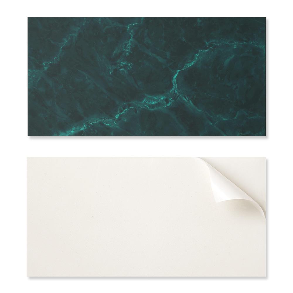 Self-adhesive patterned vinyl decor for the bedroom 100x50 cm marble pattern with veins
