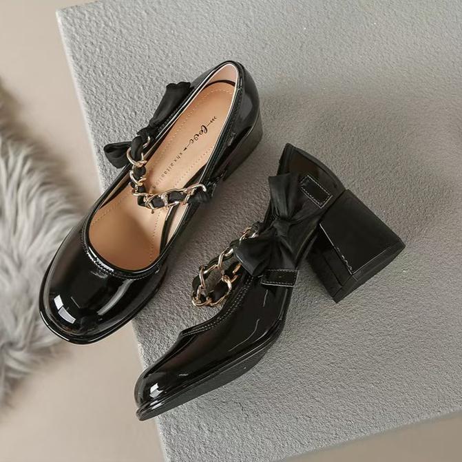 Fashion French Ladies Mary Janes Shoes Luxury Brand Sexy High Heel Banquet Sandals Designer New Light Grace Party Shoes Pumps Shoe Mujer