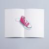 Colorful Canvas Shoes Keychain - Creative Casual Bag Pendant & Car Key Accessory Gift