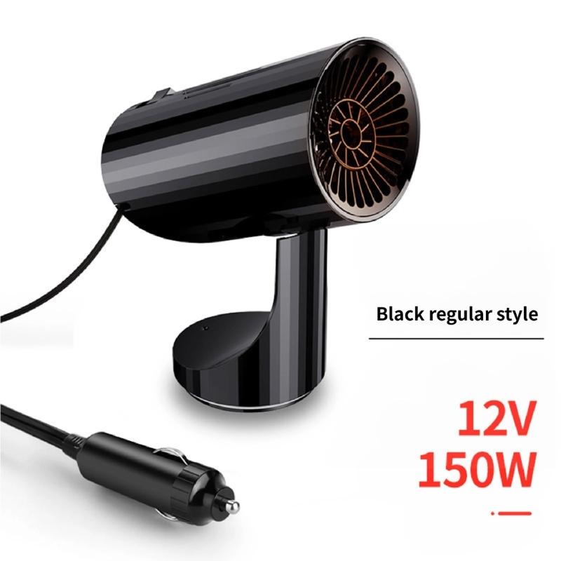 Upgrades 12V Double Function Car Heater & Defroster for Rapid Warming & Windshield Clearing in Cold Weather Conditions