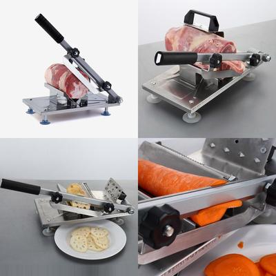 Manual Frozen Meat Slicer Stainless Steel Beef Mutton Roll Food for Home Cooking Hot Pot
