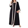 Plus Size Women's Printed Commuter Fashion Dress for Spring & Autumn