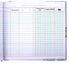 100-Page Financial Accounting Ledger: Cash, Bank Deposit & General Ledger Book