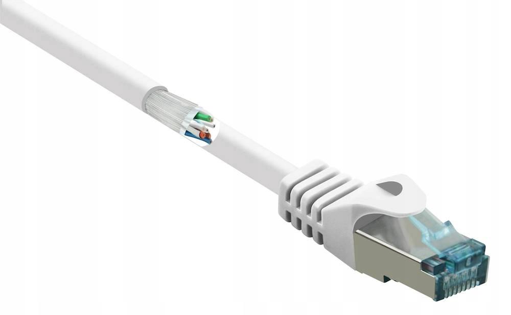 Patchcord LogiLink CQ4092S Cat.6A/7 600 MHz S/FTP PIMF 10,0m szary