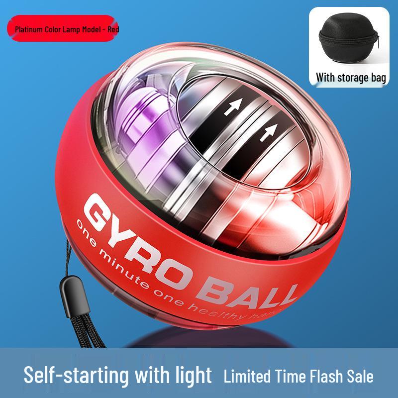 Powerball 100kg Silent Auto-Start Wrist & Arm Strength Trainer for Men - 60 Exercise Modes