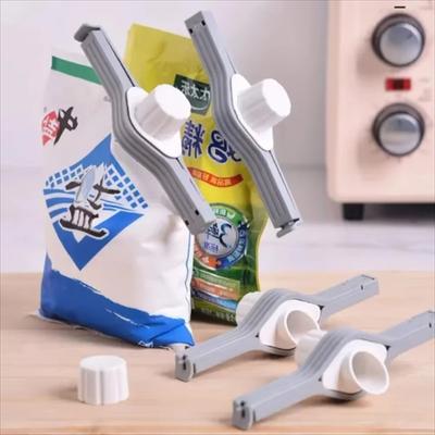 Screw Cap Sealing Clip Seasoning Bag Milk Powder Salt Bag Sealing Clip Snack Food Preservation Clip Gadget Kitchen Accessories