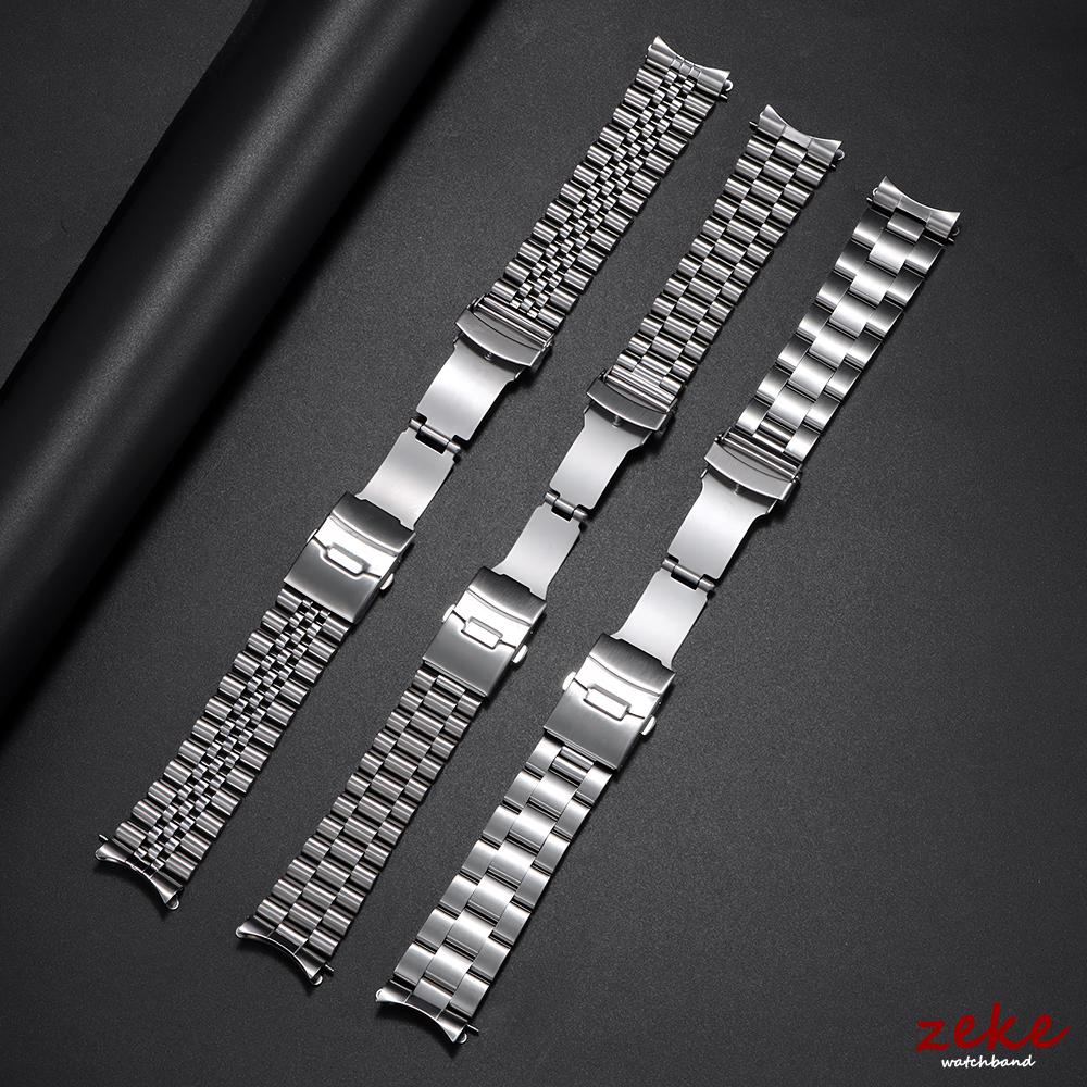 Luxury Solid Stainless Steel Band 20mm 22mm Straps for Seiko SKX007 SKX009 Diving Belt for Jubilee Men Business Watch Btacelet
