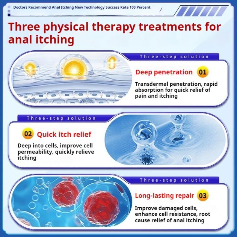 Analjucken Salbe Spezielle Salbe zur Linderung von Juckreiz Perianales Ekzem Feuchtes Analjucken