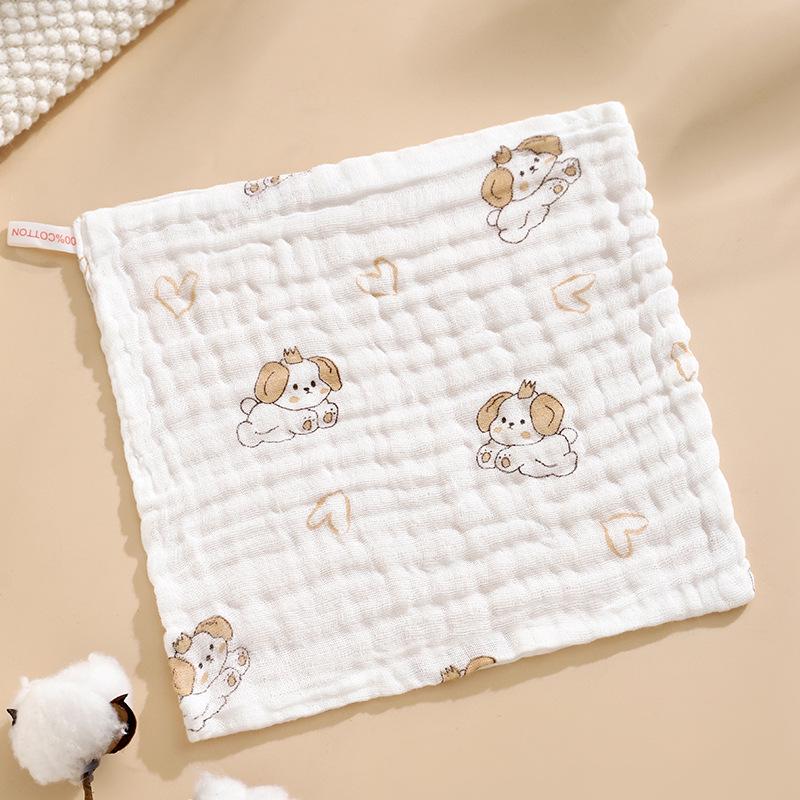 Six-Layer Pure Cotton Baby Bib & Towel Set