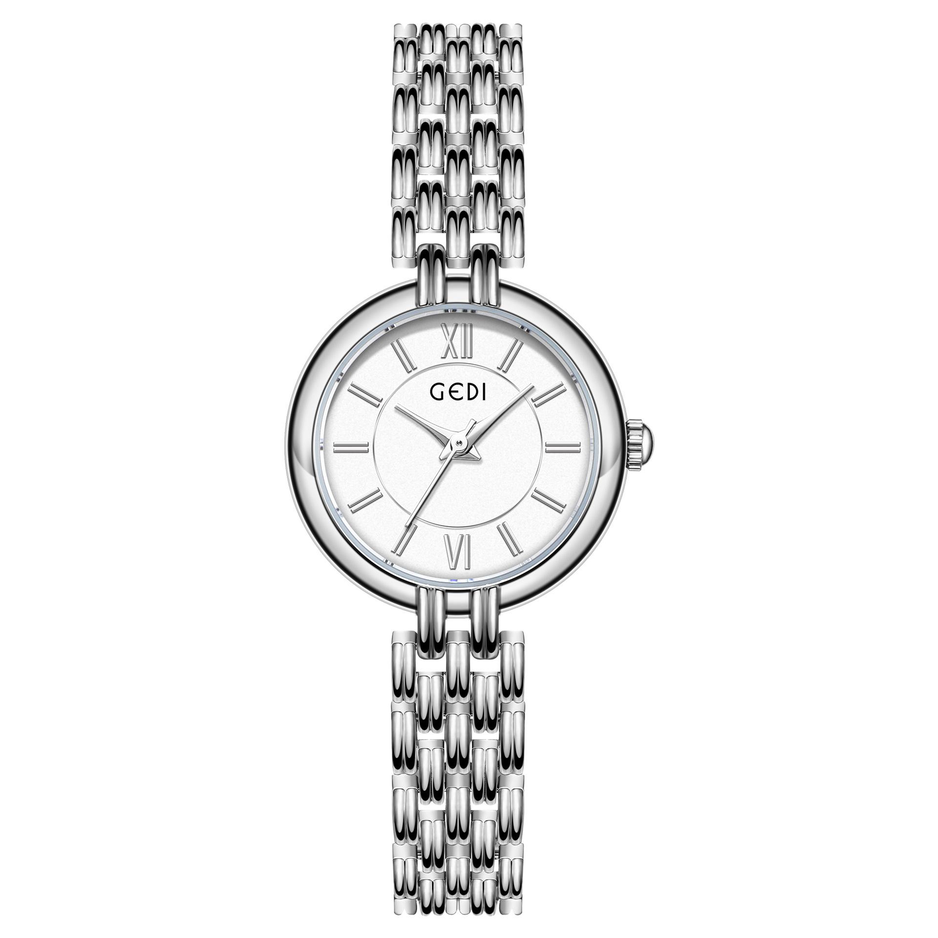 Literary Retro Simple And Versatile Exquisite Bracelet Watch Middle School Student High Value Alloy Waterproof Quartz Watch