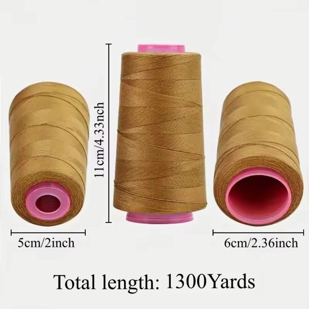 DIY 1300 Yards 203 Nähgarn Stark Polster Dickes Jeansgarn 21 Farben Nähzubehör Haushalt