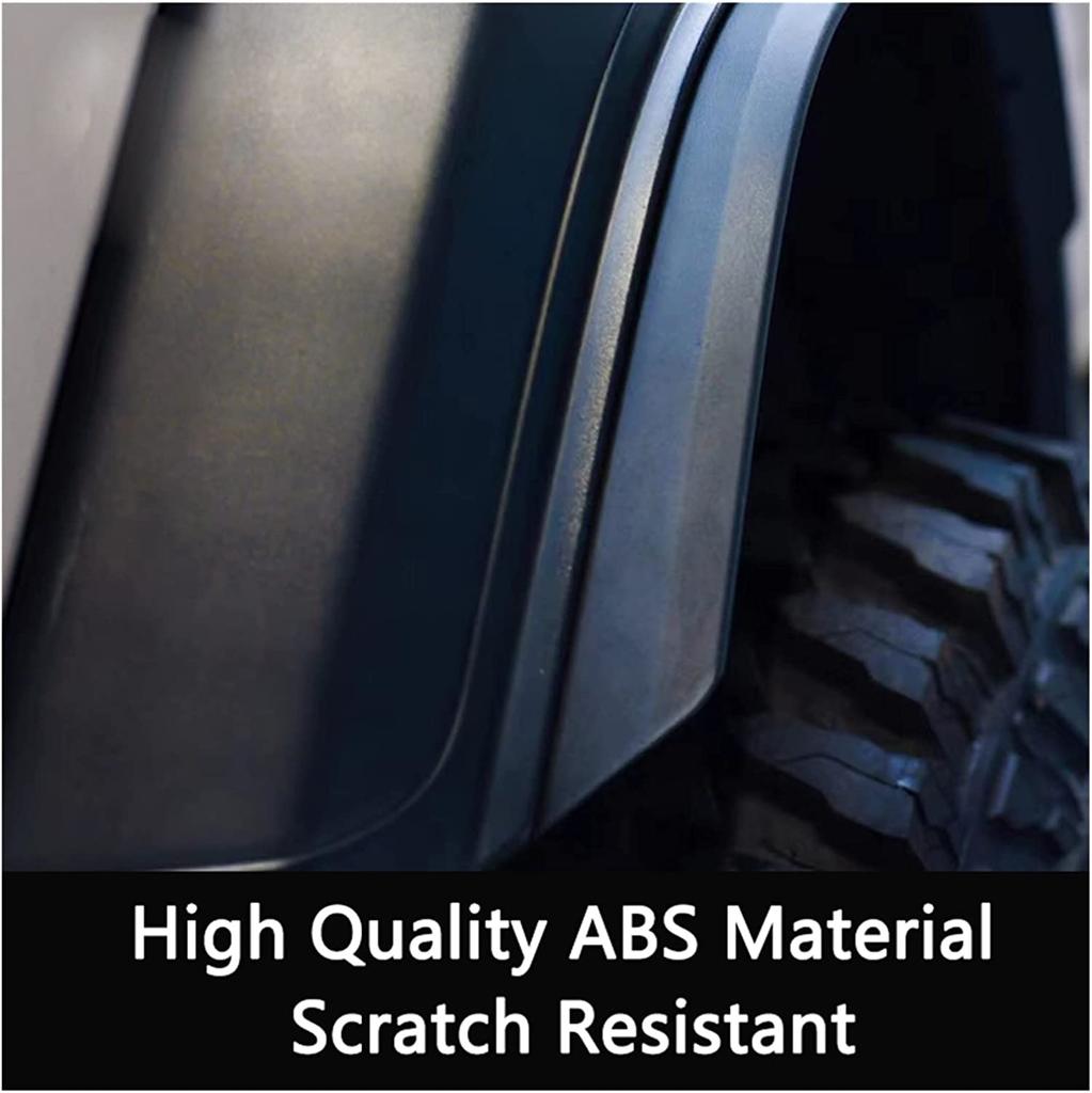 For Jeep Wrangler JL 2018-2024+ Original Fender Flare Widening Trim Mudflaps Wheel Eyebrow & Vent Outlet Cover Trim Kit