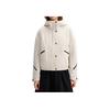 FILA White Series Casual Comfortable Warm Loose Cotton Jacket Women jackets Steam-White F11W513901F-IV
