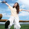 MJ Style Women's Oversized Cotton Tunic T-Shirt