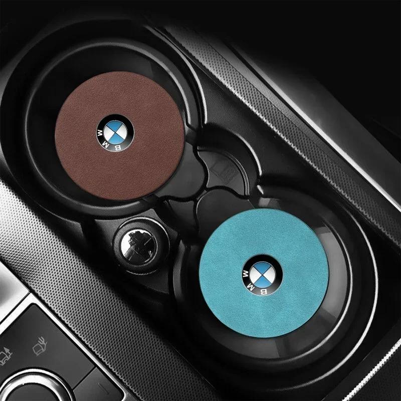 Car Anti Slip Insert Cup Coasters Car Accessories For BMW M Performance M5 320 325 E28 E30 E34 E36 E39 E46 X5 X6 F01 Z4