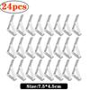 Stainless Steel Anti-Slip Tablecloth Clips Non-slip Tables Cover Securing Clamps Clip Wedding Camping Promenade Table Cover Clip