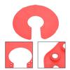 Soft Salon Haircut Shoulder Wrap Magnet Clasp Design Haircut Neck Cape(Grey)